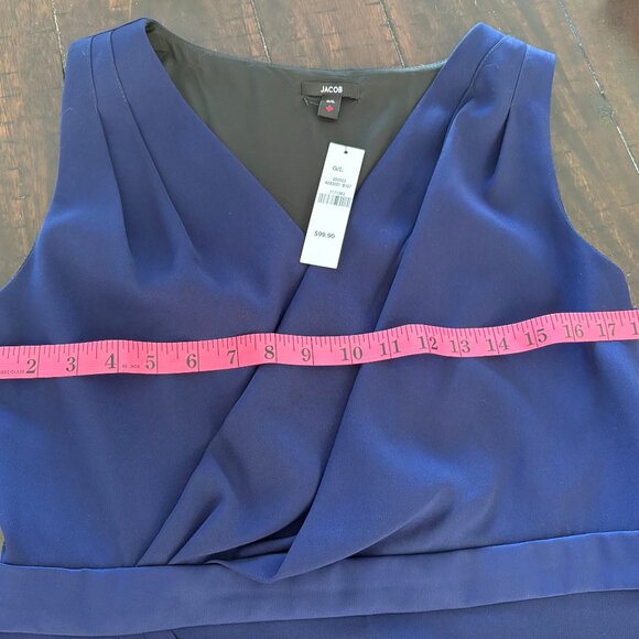 NWT Jacob Navy below the knee dress - Picture 4 of 7
